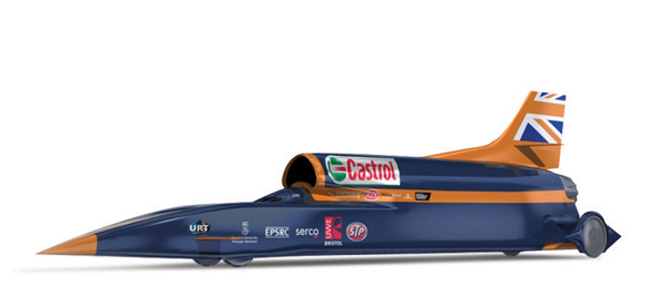  Design of the Bloodhound SSC car