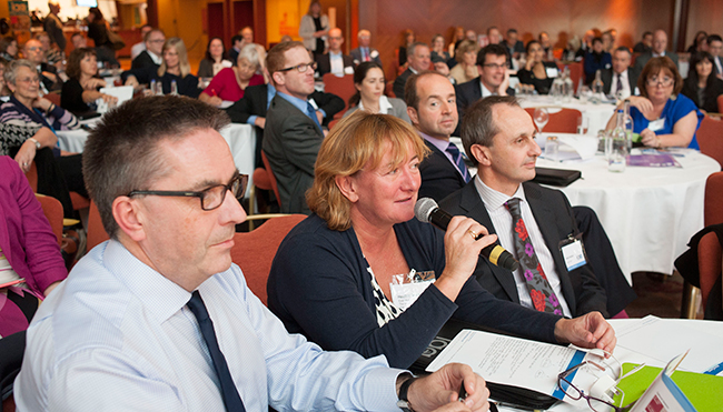 Delegates at the IAA conference in London