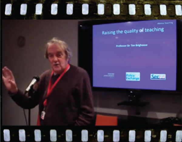 Speaking at Teacher Development Trust in February 2013