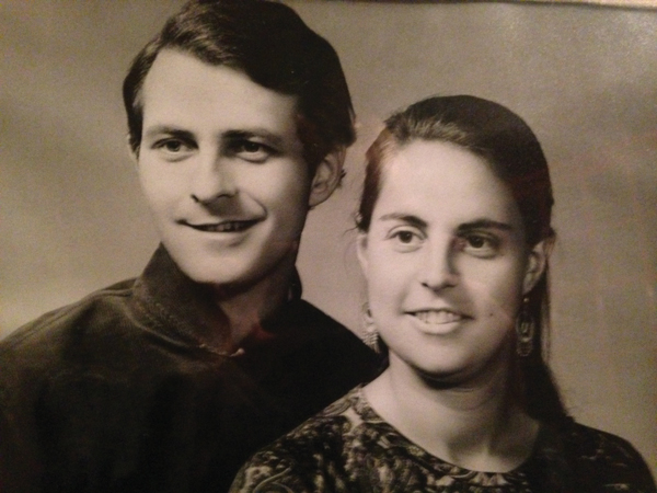 Lynn with her husband Stephen, while they were in Nepal