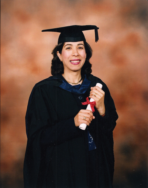 Graduation ceremony at Southbank University, autumn 2000