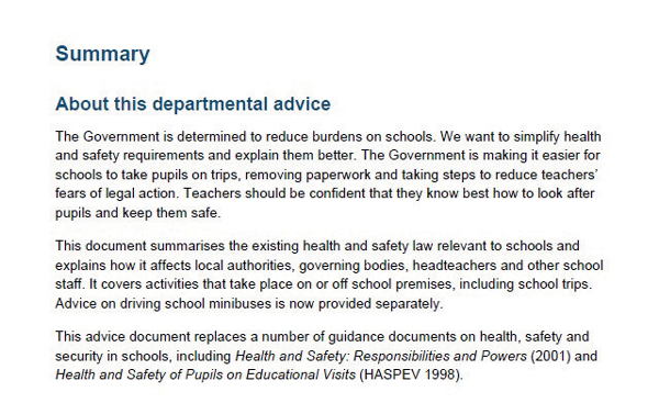 HealthandsafetyDfEGuidance2