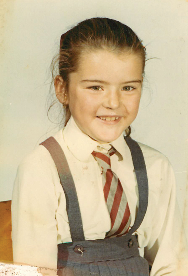 Kate at primary school