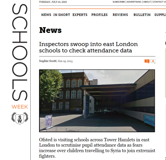 Schools Week's exclusive last month which revealed Ofsted was inspecting schools' attendance records