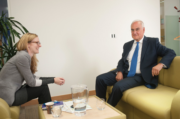 Wilshaw meeting editor Laura McInerney