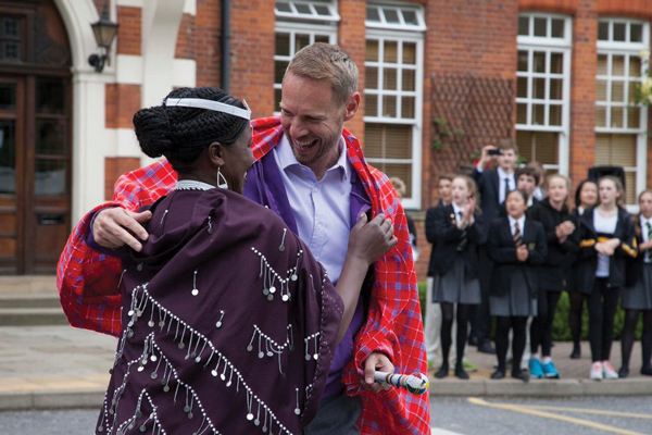 Julian meets Mary, the head of a small primary in Tanzania, that partnered with Caterham School