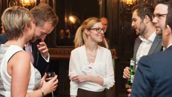 From left: Sophie Scott, managing director Shane Mann, Laura McInerney, John Dickens and Freddie Whittaker