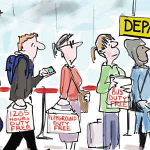 Cartoon-departures