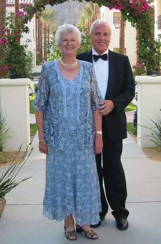 Veronica and Roy at their daughter Elisabeth’s wedding