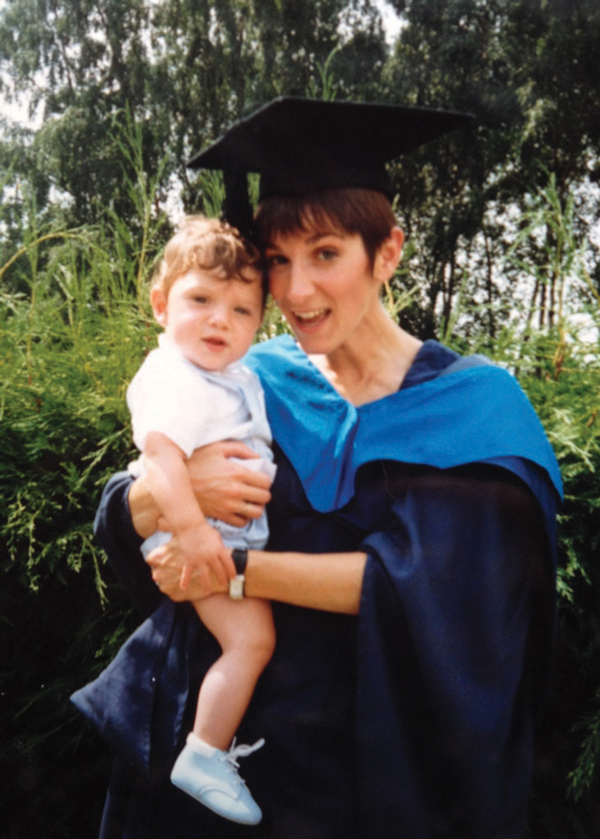 Graduation day at the University of East Anglia, 1992