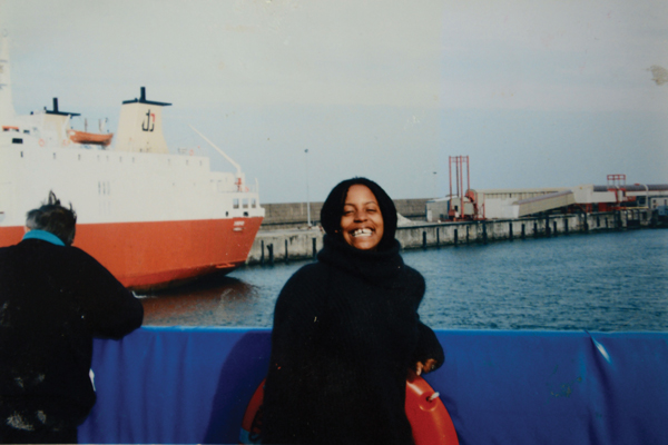 Heading home from a walking holiday in Ireland in 1993