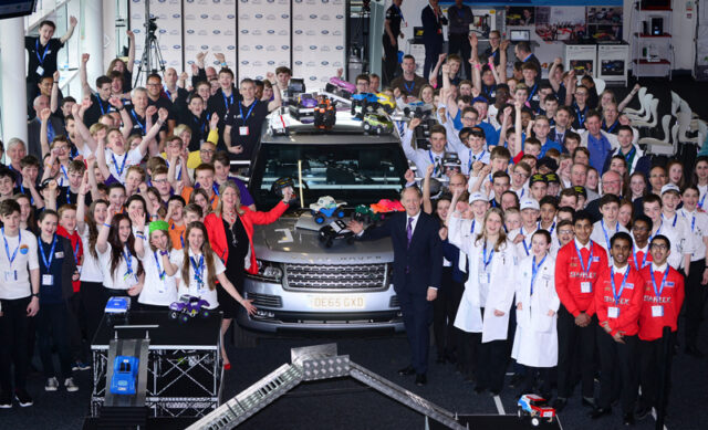 Finalists of the Land Rover 4X4 in Schools Technology Challenge