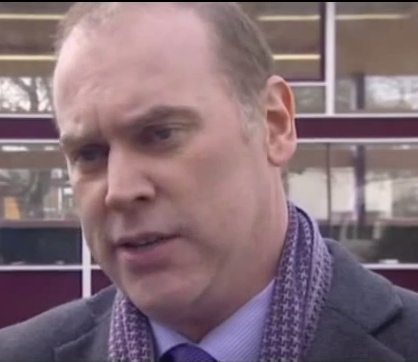 Averre-Beeson appearing on the BBC Politics Show in 2011