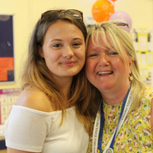 Rebecca Corbett with Siobhan Lowe