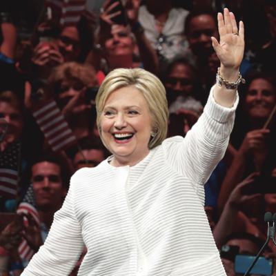 Hillary Clinton (PA/WIRE)