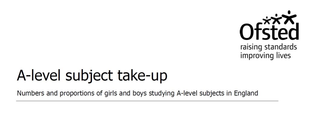 ALevelTake up | Schools Week