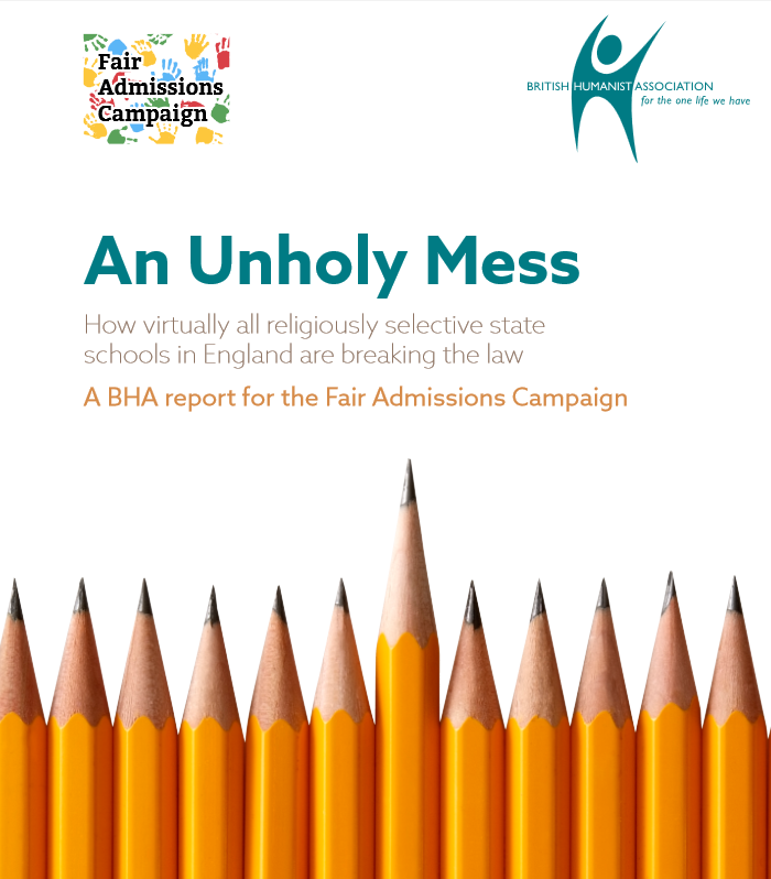 Report reveals "widespread violations" of admissions code in faith schools Report reveals "widespread violations" of admissions code in faith schools