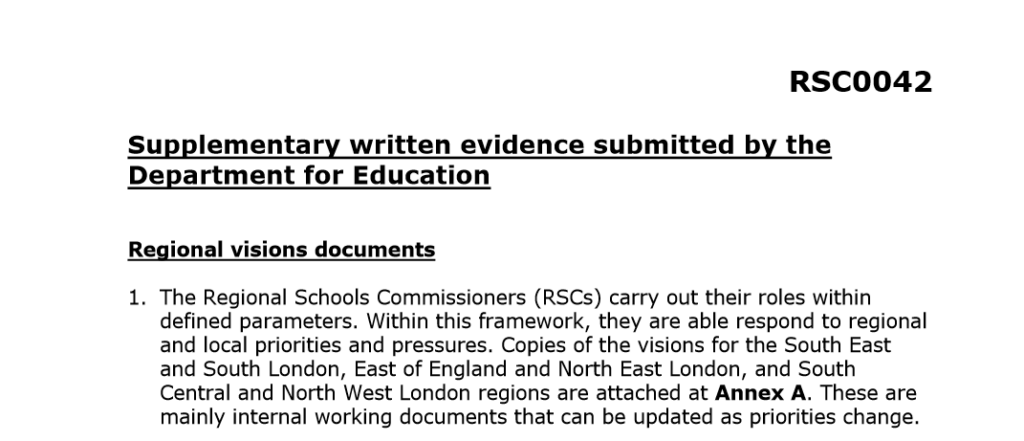 Evidence | Schools Week