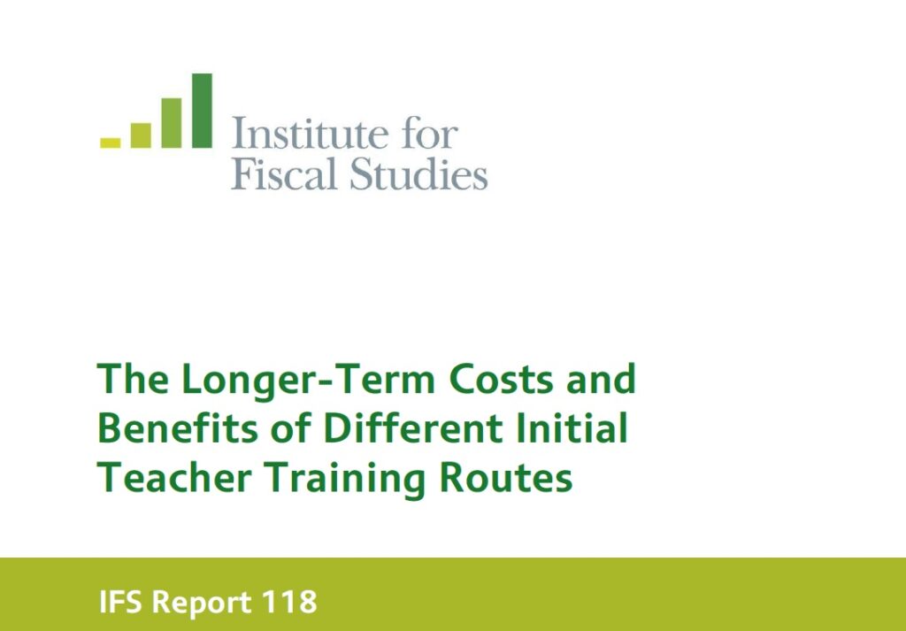 IFS report | Schools Week
