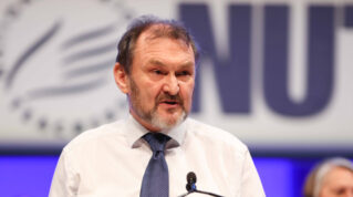 NEU joint general secretary Kevin Courtney.