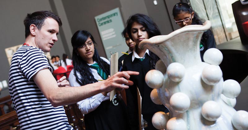 Feature-ceramicist-James-Rigler-and-students-feat | Schools Week