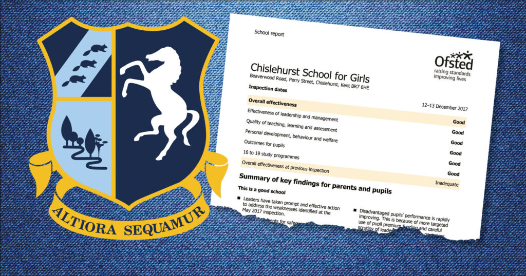 Chistlehurst school report feat | Schools Week