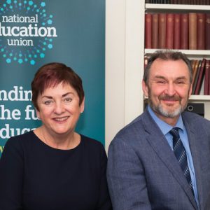 Mary Bousted and Kevin Courtney, Joint general secretaries of the National Education Union Mary Bousted and Kevin Courtney, Joint general secretaries of the National Education Union
