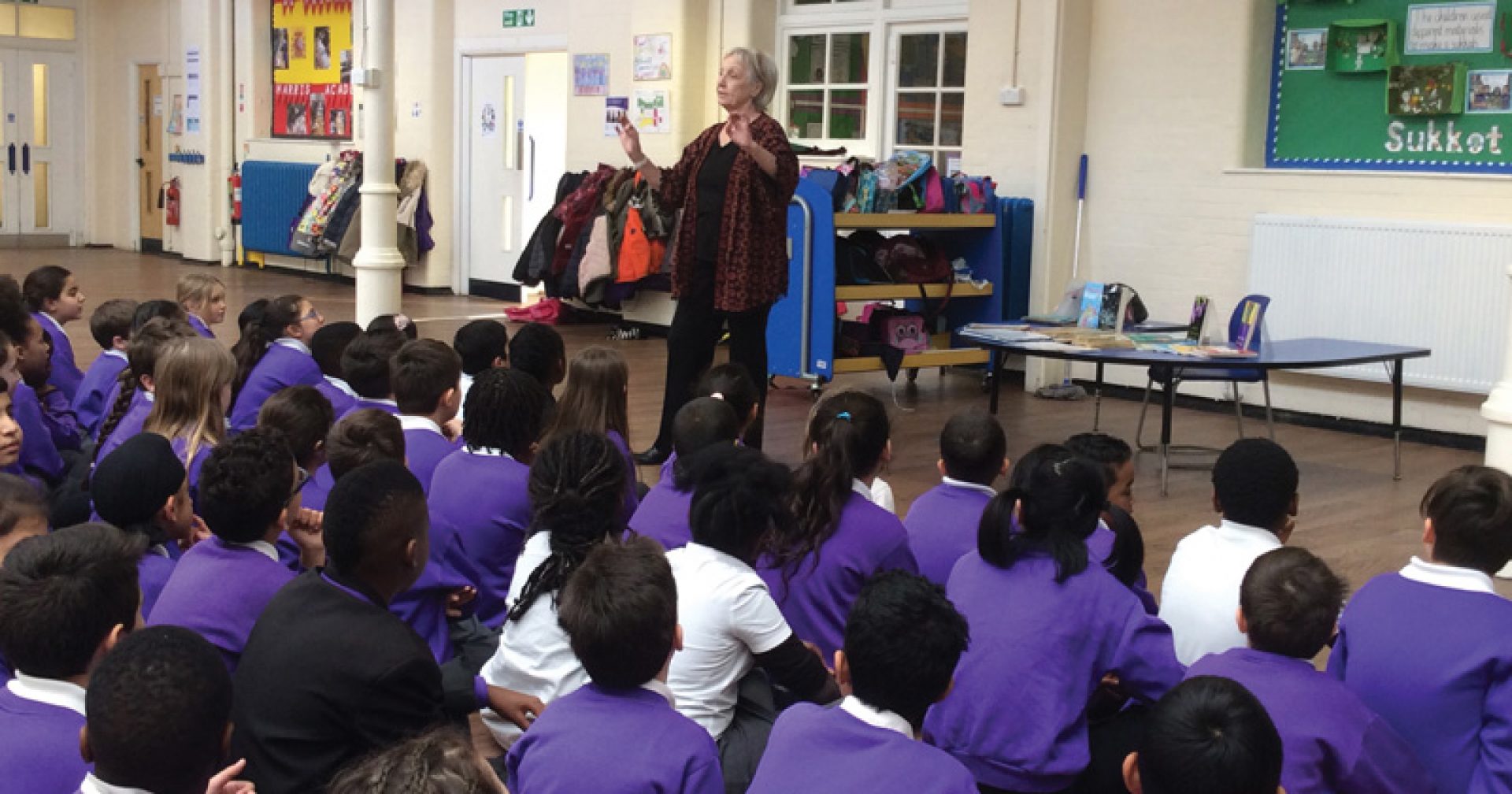 Harris Primary Academy Philip Lane invites authors to visit