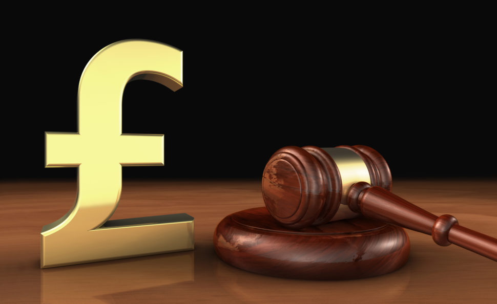 UK Pound Sterling And Law Symbol Cost Of Justice Concept | Schools Week
