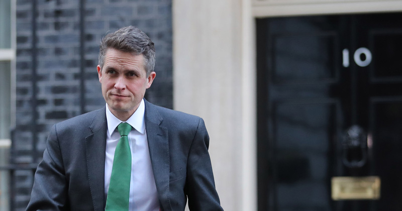 Gavin Williamson reshuffle