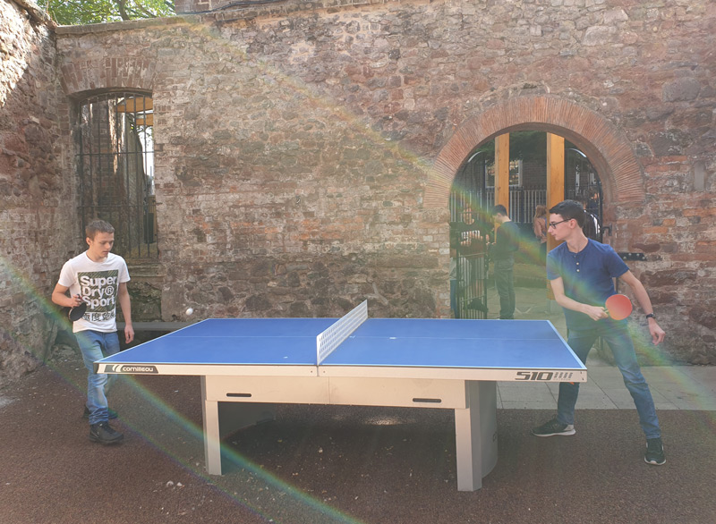 TabletennisatExeterMathSchoolsinset800px Schools Week