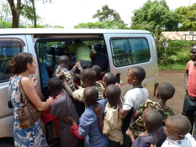 Harrison in Kenya