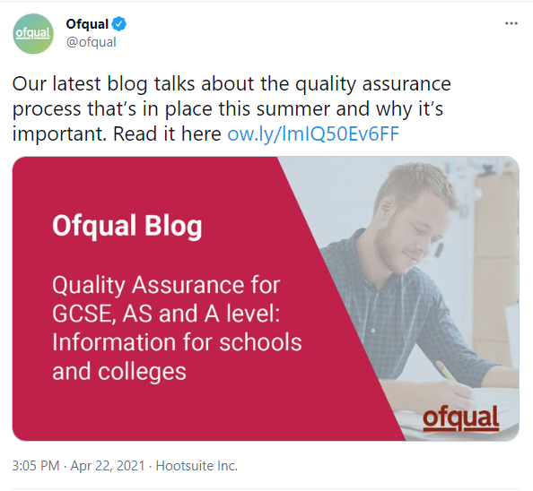 Setting A* in the new A levels - The Ofqual blog