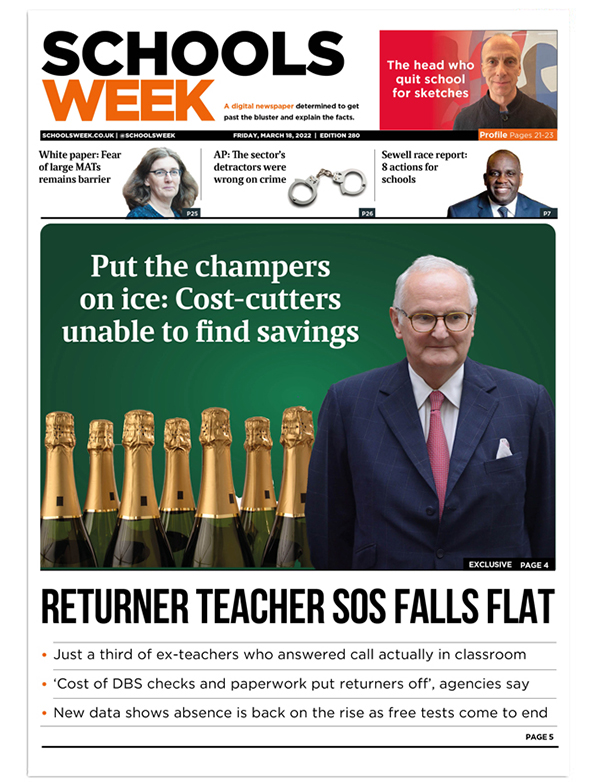 Edition 280 | Schools Week