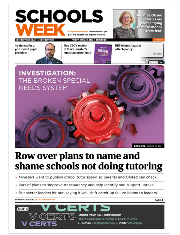 Edition 284 | Schools Week