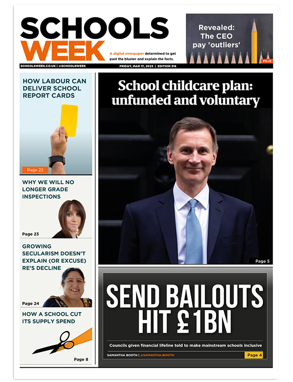 Edition 316 | Schools Week