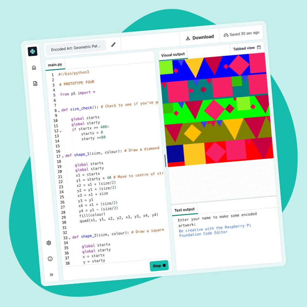 Text-based programming tools for young learners