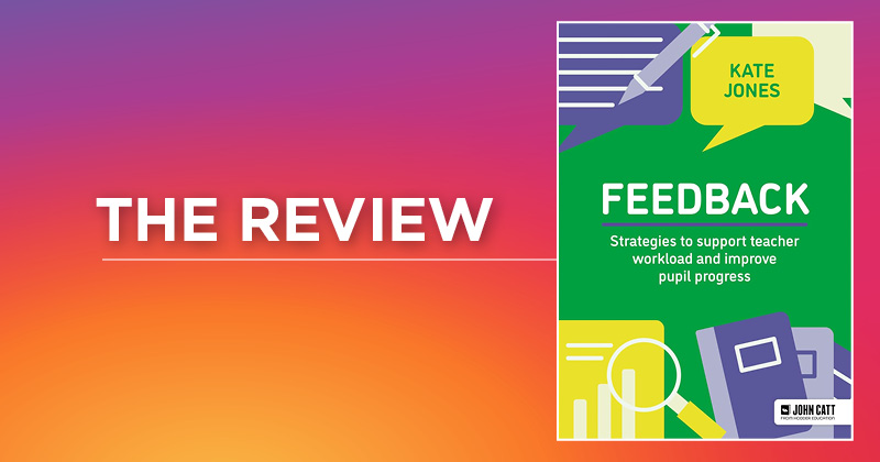 The Review: Five stars for 'Feedback' by Kate Jones