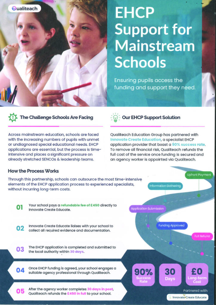 Qualiteach EHCP leaflet